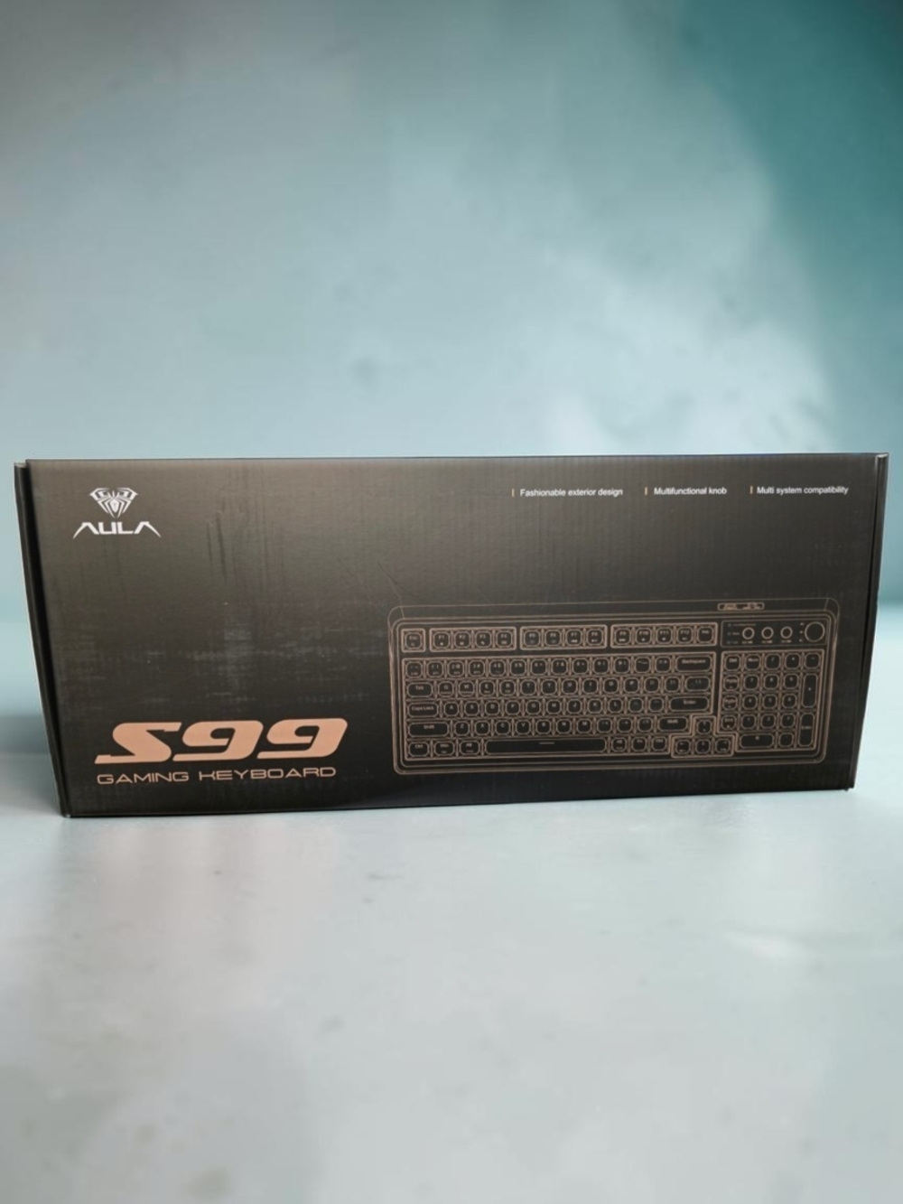 NEW AULA S99 RGB Gaming Keyboard Wireless Bluetooth 2.4G USB-C